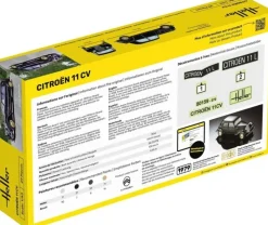 Heller 56159STARTER KIT Citroen 11 CV Plastikbausatz in 1:43 inkl. Kleber, Pinsel und Hauptfarben