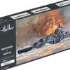 Heller 85078Twin Set Bismarck + Tirpitz Plastikbausatz in 1:400
