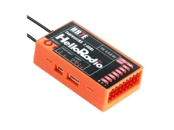 HelloRadio HR2004HR7E ELRS 2,4GHz Empfänger - 8 Kanäle rot