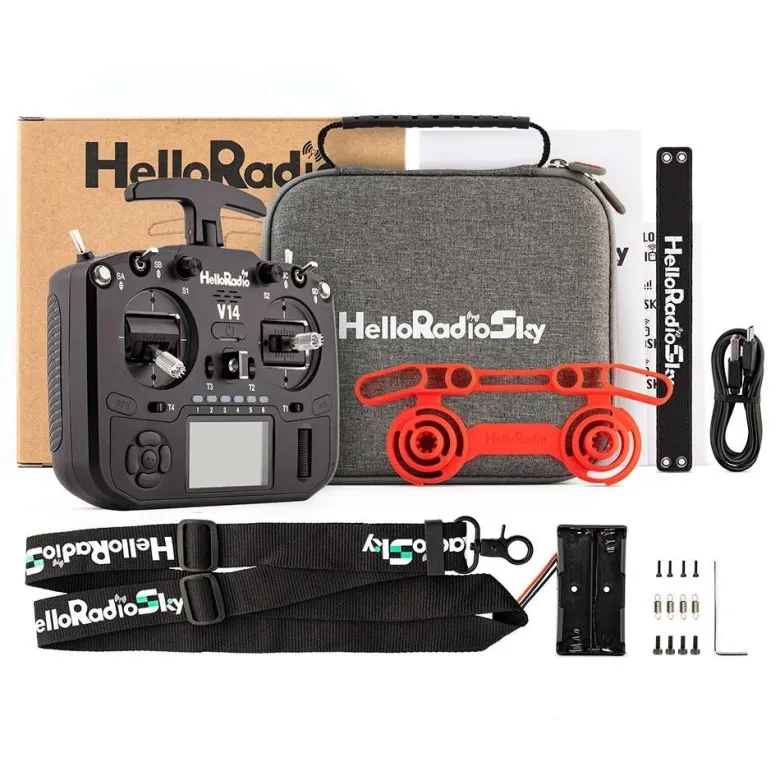 HelloRadio HR1024V14 2,4GHz - ELRS LBT Mode 2 Fernsteuerung