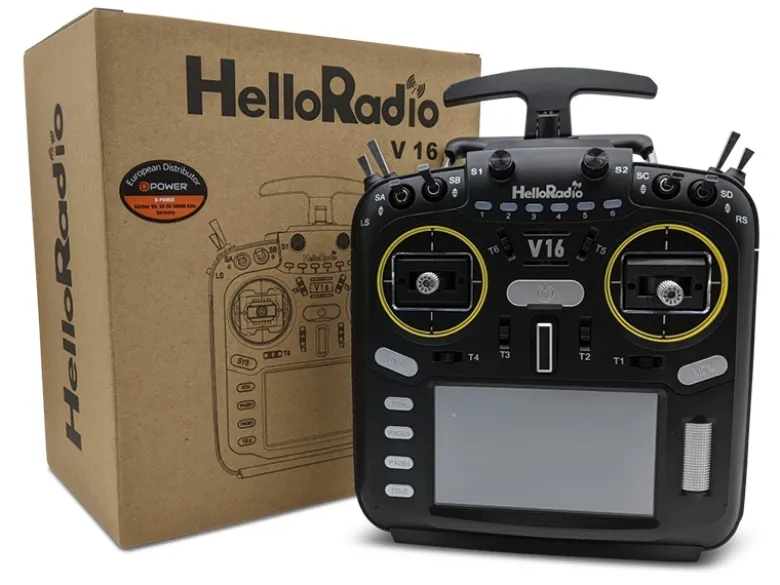 HelloRadio HR1000V16 2,4GHz - ELRS LBT Mode 2 Fernsteuerung