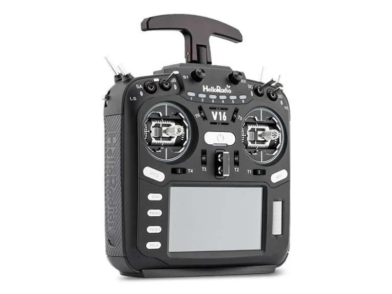 HelloRadio HR1018V16 MAX 2,4GHz - 4in1 LBT Mode 2 Fernsteuerung, schwarz