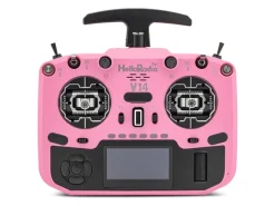 HelloRadio HR1031V14 MAX OLED 2,4GHz - ELRS LBT M2 Fernsteuerung pink, schwarz