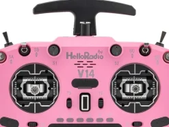 HelloRadio HR1031V14 MAX OLED 2,4GHz - ELRS LBT M2 Fernsteuerung pink, schwarz