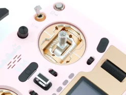 HelloRadio HR1048V14 MAX OLED 2,4GHz - 4in1 LBT M2 Fernsteuerung rosa, gold