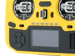 HelloRadio HR1041V14 MAX R9 OLED 2,4GHz ELRS LBT M2 Fernsteuerung gelb, schwarz