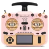 HelloRadio HR1039V14 MAX R9 OLED 2,4GHz ELRS LBT M2 Fernsteuerung rosa, gold