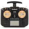HelloRadio HR1075V14 MAX R9 OLED 2,4GHz 4in1 LBT M2 Fernsteuerung schwarz, gold