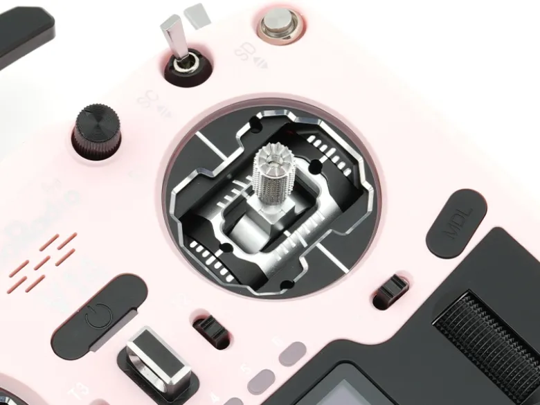 HelloRadio HR1060V14 MAX R9 OLED 2,4GHz 4in1 LBT M2 Fernsteuerung rosa, schwarz