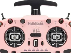 HelloRadio HR1060V14 MAX R9 OLED 2,4GHz 4in1 LBT M2 Fernsteuerung rosa, schwarz