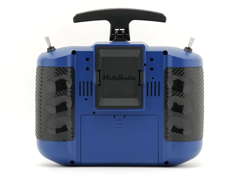 HelloRadio HR1063V14 MAX R9 OLED 2,4GHz 4in1 LBT M2 Fernsteuerung blau, schwarz