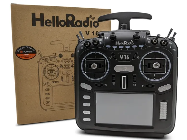 HelloRadio HR1002V16 PRO 2,4GHz - ELRS LBT Mode 2 Fernsteuerung
