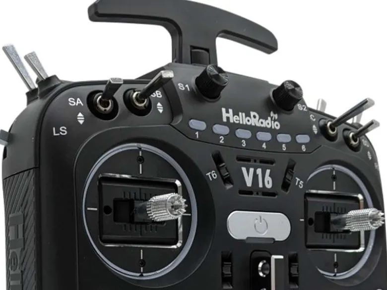 HelloRadio HR1002V16 PRO 2,4GHz - ELRS LBT Mode 2 Fernsteuerung