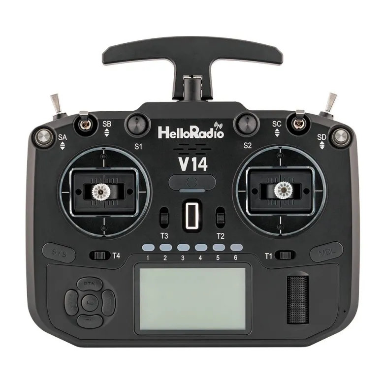 HelloRadio HR1026V14 PRO 2,4GHz - ELRS LBT Mode 2 Fernsteuerung