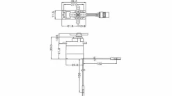 Hitec 112070Servo HS 70 MG Nano 3kg mit Metallgetriebe