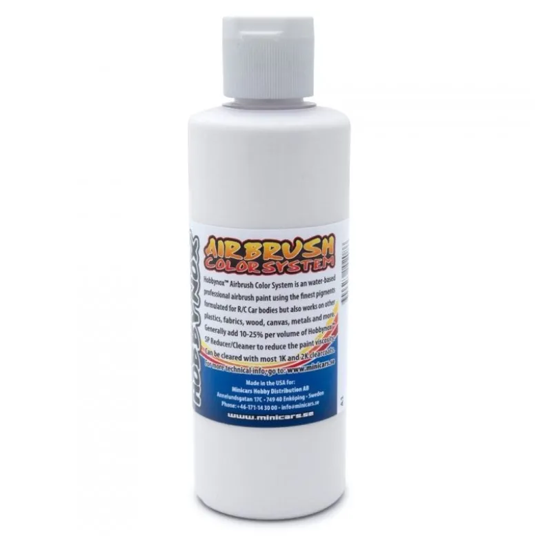 Hobbynox HN22001Airbrush Farbe - Solid Weiß 120ml