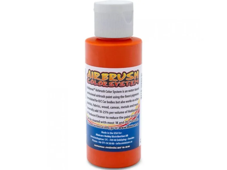 Hobbynox HN22050Airbrush Farbe solid orange 60ml