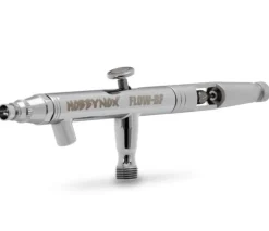 Hobbynox HN002-01FLOW-BF Airbrush Pistole 0.5mm Düse mit 1,8m Schlauch