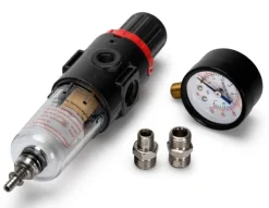 Hobbynox HN013-01Luftregler mit Manometer + Luftfilter G1/8 + G1/4 Anschluss