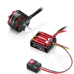 Hobbywing HW38030216Combo QuicRun WP10BL80-G2 Regler + Outer 3530SL-2200kV Motor Brushless für 1:10 Crawler & Scale-Trucks