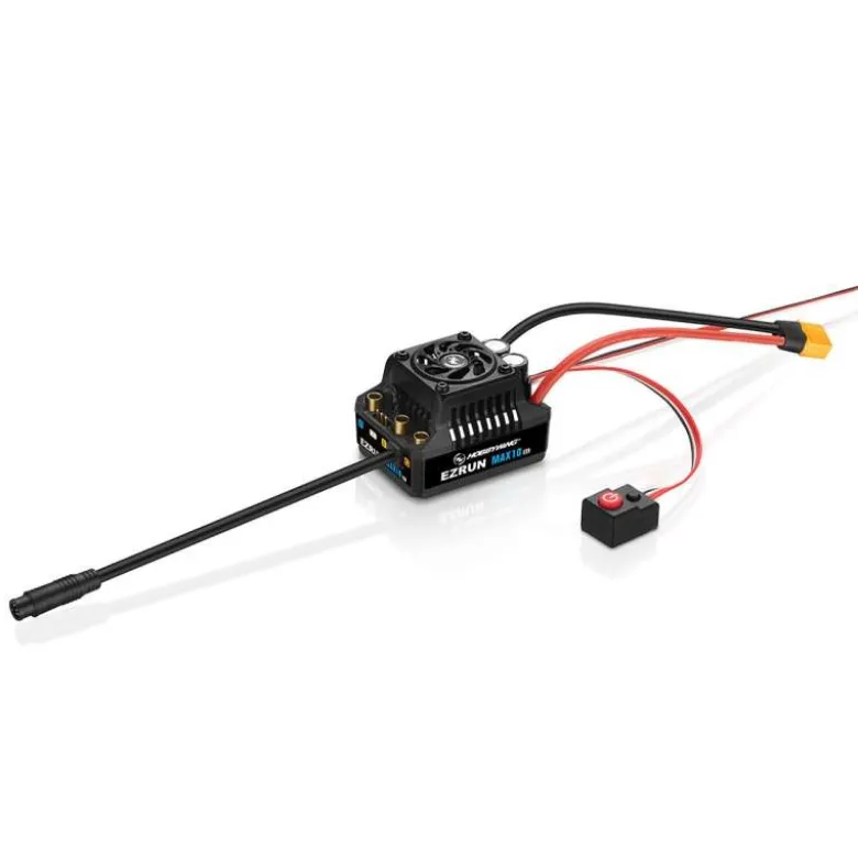 Hobbywing HW30102603Ezrun MAX10 G2 Brushless Regler 140 Amp, 2-4s LiPo, BEC 5A