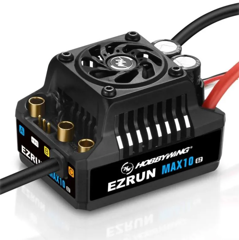 Hobbywing HW30102603Ezrun MAX10 G2 Brushless Regler 140 Amp, 2-4s LiPo, BEC 5A
