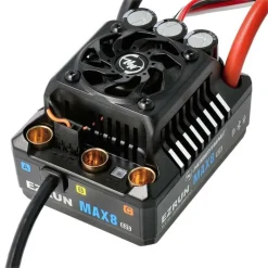 Hobbywing HW30103205Ezrun MAX8 G2S Regler 160 Amp, 3-6s LiPo, BEC 6A für 1/8