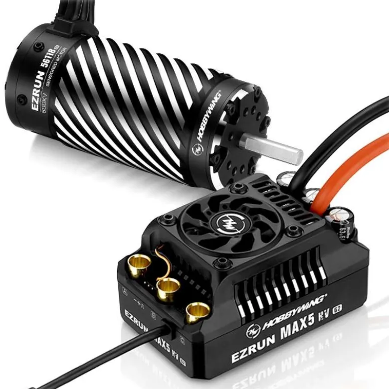 Hobbywing HW38010602Ezrun MAX5 HV Combo 56118SD BEC 8A 800kV G2