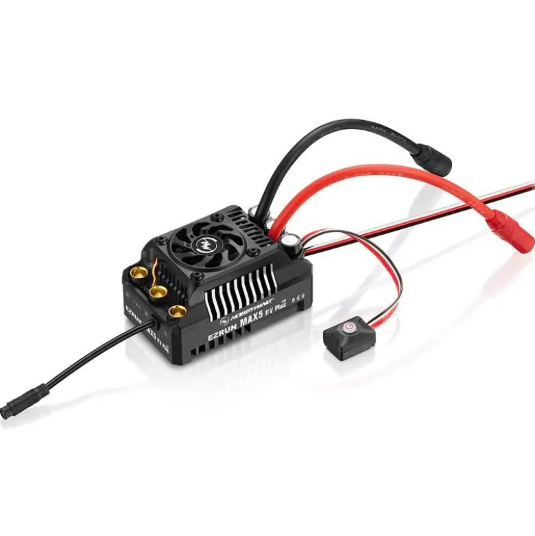 Hobbywing HW30104300Ezrun MAX5 HV Plus G2 Regler 300 Amp, 6-12s LiPo, BEC 6A