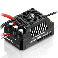 Hobbywing HW30104300Ezrun MAX5 HV Plus G2 Regler 300 Amp, 6-12s LiPo, BEC 6A