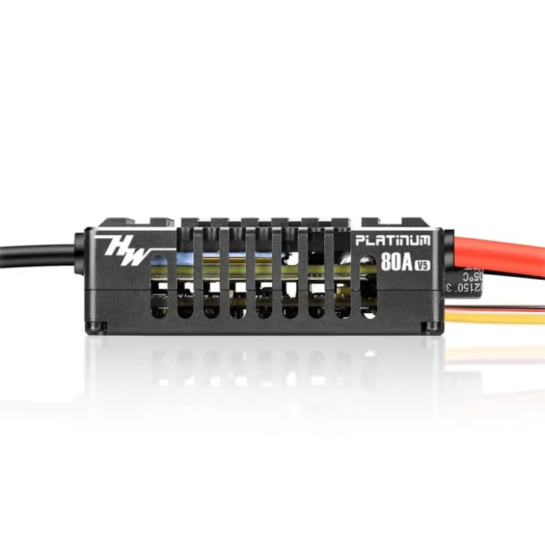 Hobbywing HW30203201Platinum Pro 80A Regler V5 3-8s, 8A BEC