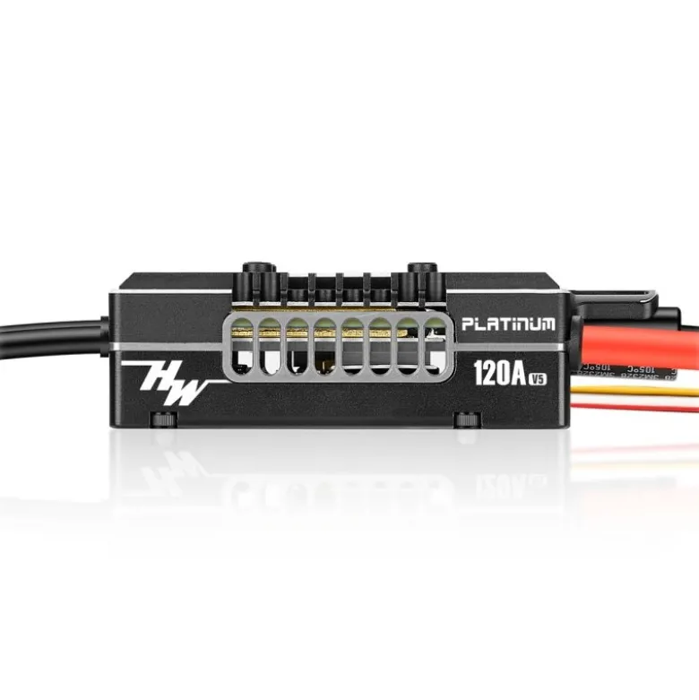 Hobbywing HW30203402Platinum Pro 120A Regler V5 3-8s, 10 A BEC