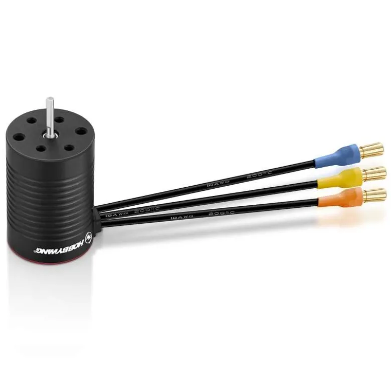 Hobbywing HW30404005QuicRun Brushless Motor 2435SL 6500kV RED G3 SE - 1/16, 1/18