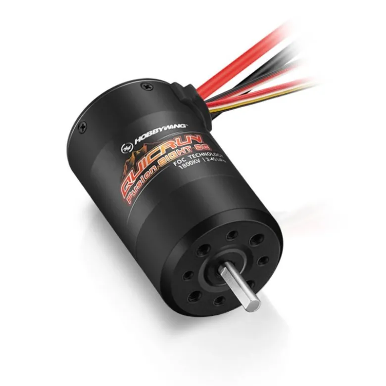 Hobbywing HW30109100Quicrun Fusion 8IGHT SE Brushless Combo 1800kV 2-4s 2 in 1 Combo (Motor+Regler) für 1:8 Crawler