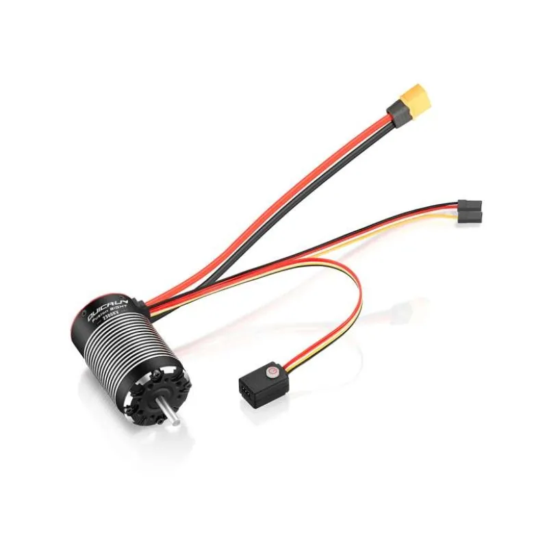 Hobbywing HW30120404Quicrun Fusion 8IGHT Brushless Motor für 1:8 Crawler 2300kV 2in1: Motor und Regler in einem vereint