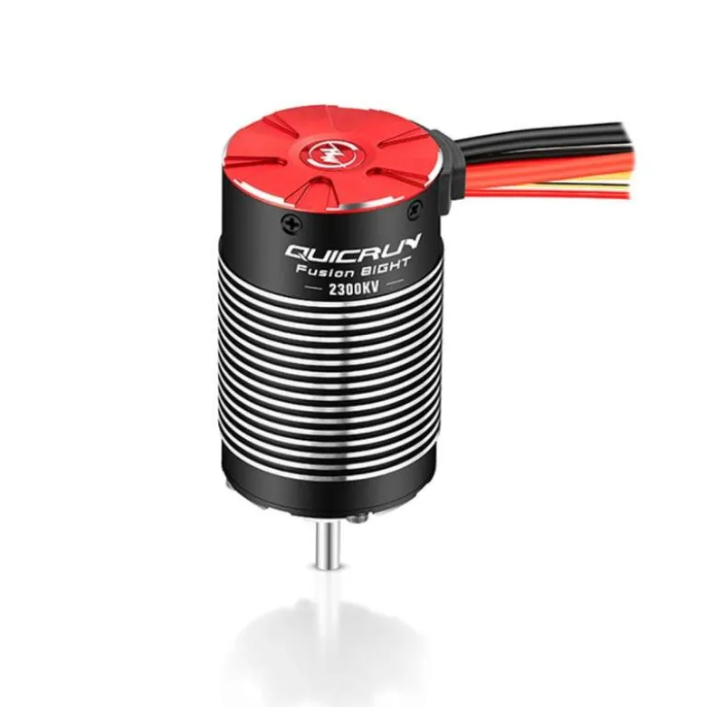 Hobbywing HW30120404Quicrun Fusion 8IGHT Brushless Motor für 1:8 Crawler 2300kV 2in1: Motor und Regler in einem vereint