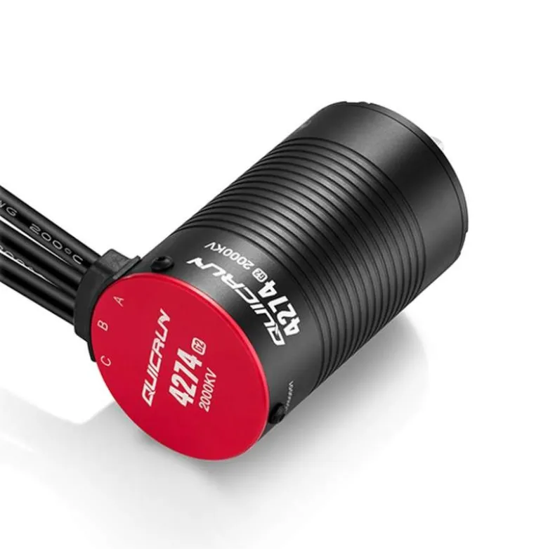 Hobbywing HW30404700QuicRun 4274SL G2 2000kV Brushless Motor, 5mm Welle für 1/8 Off-Road