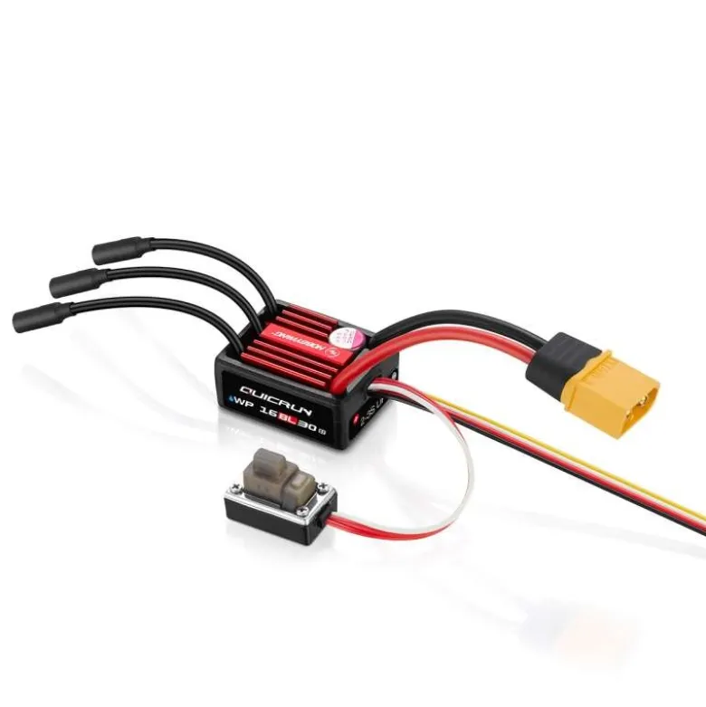 Hobbywing HW30110001QuicRun WP16BL30 G2 Brushless Regler 30A 2-3s für 1:16
