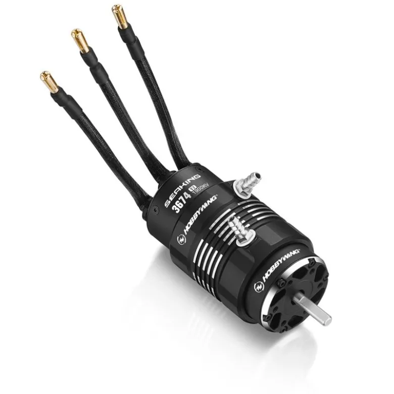 Hobbywing HW30419008Seaking 3674SL 1900kV V2 Brushless Motor für Boote 2-6S Lipo