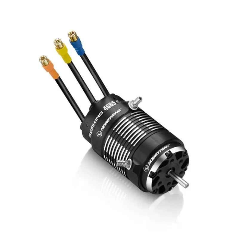 Hobbywing HW30419001Seaking 4685SL 1500kV V2 Brushless Motor für Boote 6-8S Lipo