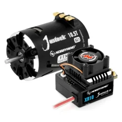 Hobbywing HW38020370Xerun Justock Combo G3S mit 10.5 Turn 4000kV für 1:10 Stock, Drift