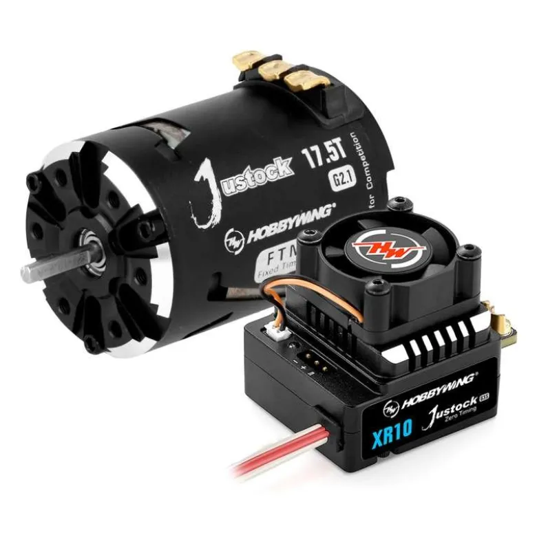 Hobbywing HW38020372Xerun Justock Combo G3S mit 17.5 Turn 2450kV für 1:10 Stock