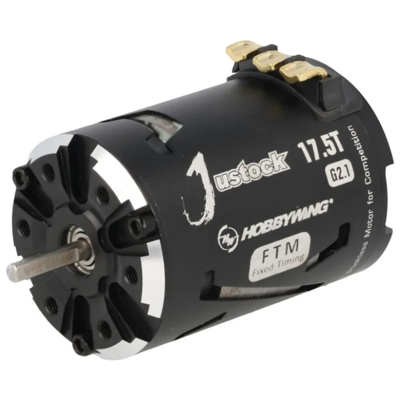 Hobbywing HW30408011Xerun Justock 17.5T G2.1 Brushless Motor 2200kV 1/10 Stock