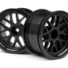 HPI H109156BBS Speichen-Felge 48 x 31mm schwarz, 9mm Offset (2 Stk)