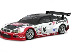 HPI H7452BMW M3 E46 Karosserie klar 1:10 200mm mit Offsetfelgen passend für Tamiya