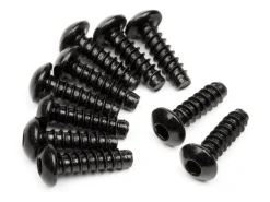 HPI H94354Flachkopfschneidschraube M3x10mm (Innensechskant/10St)