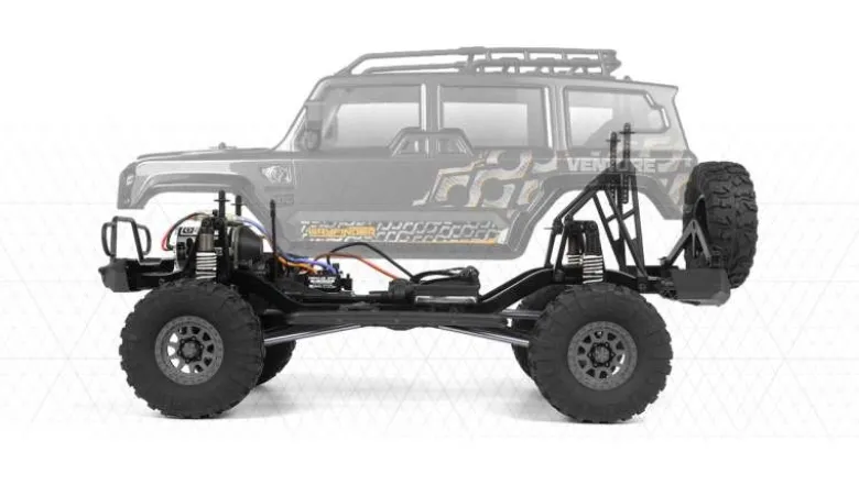 HPI H160511Racing Venture Wayfinder Gunmetal 4WD Crawler 1:10 RTR 100% RTR inklusive Akku/Lader