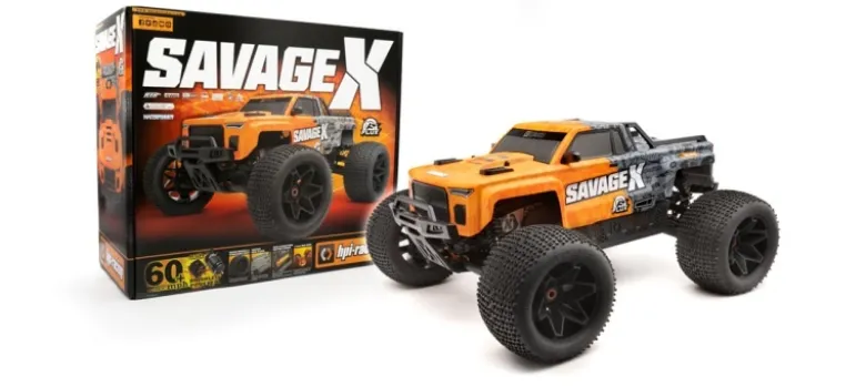 HPI H160101Savage X Flux V2 GT-6 1:8 Brushless Monster Truck 2.4GHz RTR bis 95km/h