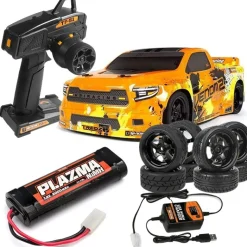 HPI H160489Sport 3 Venom 2 4WD Drift/Street 1:10 Touring Car RTR Set mit Street und Driftreifen - 200mm breit 257er Radstand