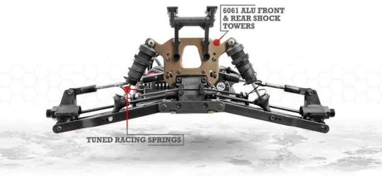HPI H160181Vorza Flux 4WD Truggy 1:8 Brushless 6S 2.4GHz RTR
